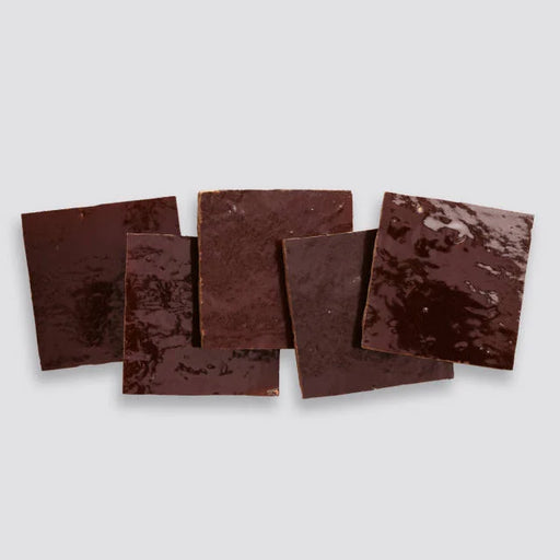 Zagora Maroon 4x4 Gloss Decorative Ceramic Field Tile