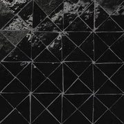 Zagora Nero 12x12 Gloss Triangle Ceramic Mosaic