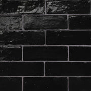 Zagora Nero 6x2 Gloss Marble Field Tile