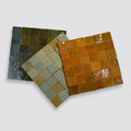 Zagora Vert Gris 2x2 Gloss Decorative Ceramic Mosaic