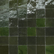 Zagora Vert Mousse 2x2 Gloss Decorative Marble Mosaic