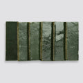 Zagora Vert Mousse 6x2 Gloss Field Ceramic Tile
