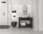 Zement Exa White 8.5x9.8 Hexagon Porcelain Tile