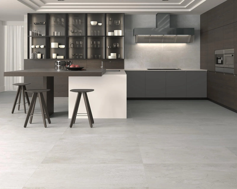 Zement Grey 23.6x47.2 Matte Porcelain Tile