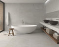Kit-Kat Grey 4.5x9.1in. Matte Ceramic Mosaic