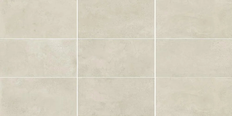 Zement Ivory 23.6x47.2 Matte Porcelain Tile