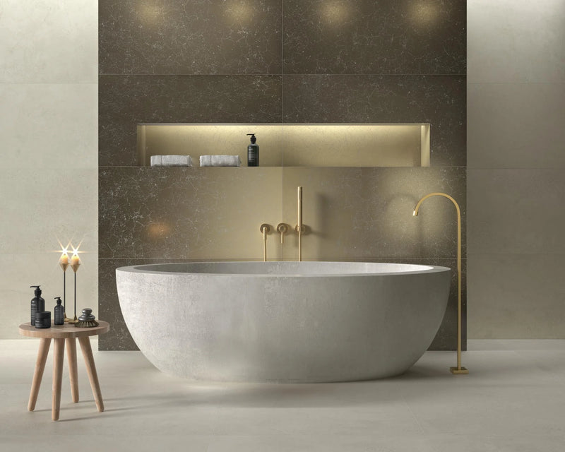 Zement Gold 23.6x47.2 Matte Porcelain Tile