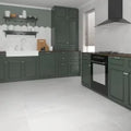 Zement White 3.7x23.6 Rodapie Porcelain Trim
