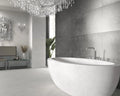 Zement White 35.4x35.4 Matte Porcelain Tile