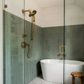 Zenia Milky Way 9x2.5 Gloss Ceramic Field Tile