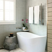 Zenia Moon 9x2.5 Matte Ceramic Field Tile