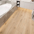Zephyr Bungalow Tan 9x60 Embossed V-Groove 20mil SPC Vinyl Flooring