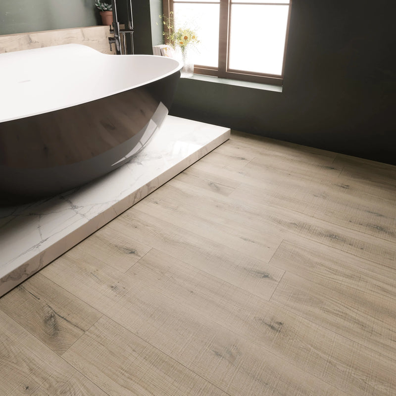 Zephyr Iris Desert 9x60 Embossed V-Groove 20mil SPC Vinyl Flooring
