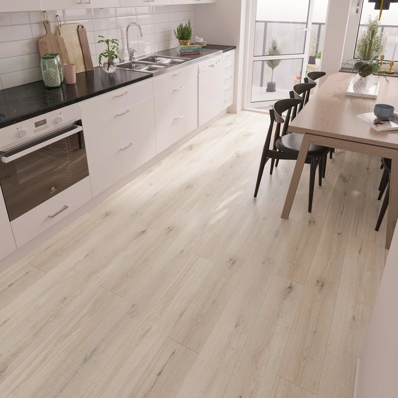 Zephyr Soho Pearl 9x60 Embossed V-Groove 20mil SPC Vinyl Flooring
