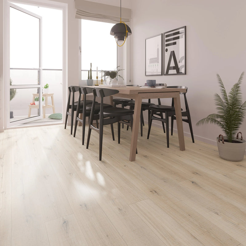 Zephyr Soho Pearl 9x60 Embossed V-Groove 20mil SPC Vinyl Flooring