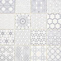 Zouli Stak 3x3 Honed Marble Mosaic Tile