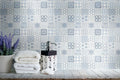 Zouli Stak 3x3 Honed Marble Mosaic Tile