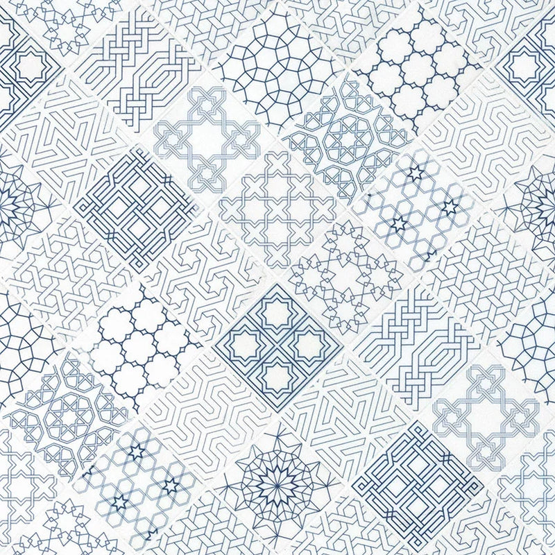 Zouli Stak 3x3 Honed Marble Mosaic Tile