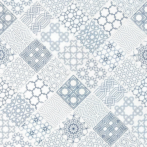 Zouli Stak 3x3 Honed Marble Mosaic Tile