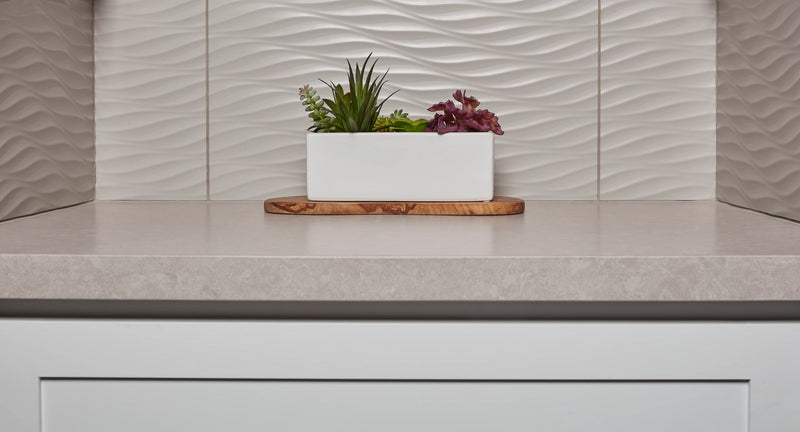 3d Grey Twist Matte 12x22 Ceramic  Tile