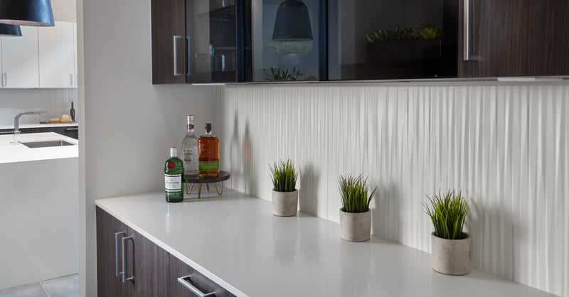 3d White Blade Matte 12x22 Ceramic  Tile