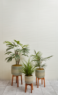 3d White Blade Matte 12x22 Ceramic  Tile