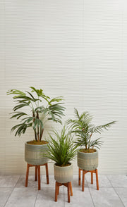 3d White Blade Matte 12x22 Ceramic  Tile