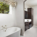 3d White Matte 12x22 Ceramic  Tile