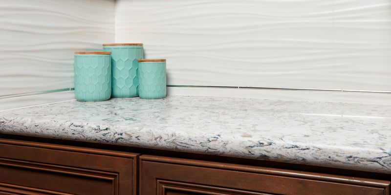 3d White Ribbon Matte 12x22 Ceramic  Tile