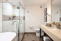 3d White Ribbon Matte 12x22 Ceramic  Tile