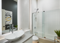 3d White Twist Matte 12x22 Ceramic  Tile