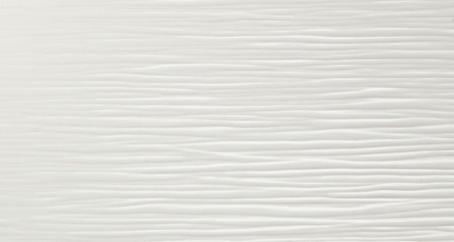 3d White Wave Matte 12x22 Ceramic  Tile