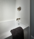 3d White Wave Matte 12x22 Ceramic  Tile