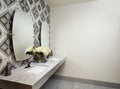 3d White Wave Matte 12x22 Ceramic  Tile