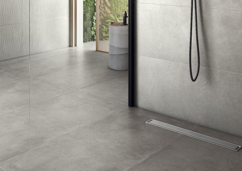 Abaco Grafito Smooth 24x48 Porcelain  Tile