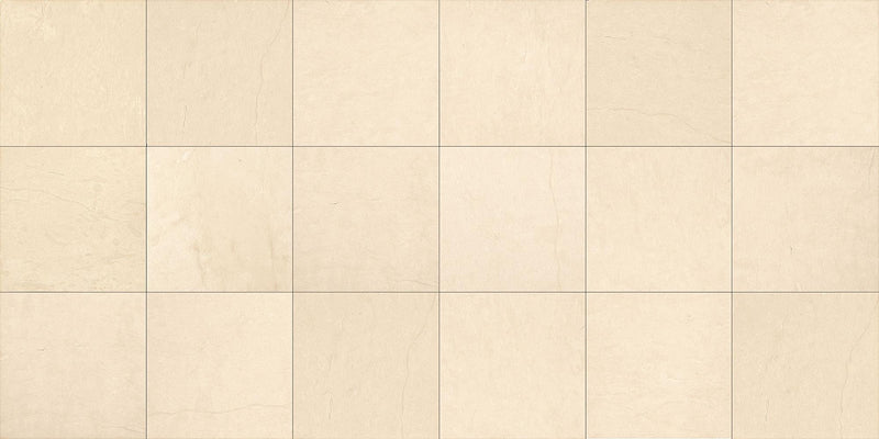 Adour Creme Limestone Tile 12x12 Polished   3/8 inch