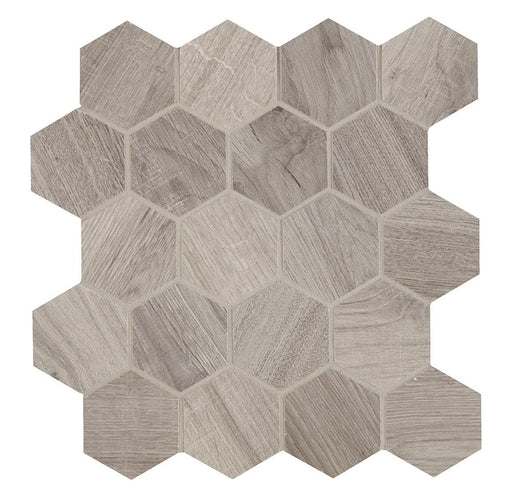 Aequa Cirrus 2-1/2x2-1/2 Hexagon Matte Porcelain  Mosaic