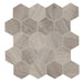 Aequa Cirrus 2-1/2x2-1/2 Hexagon Matte Porcelain  Mosaic
