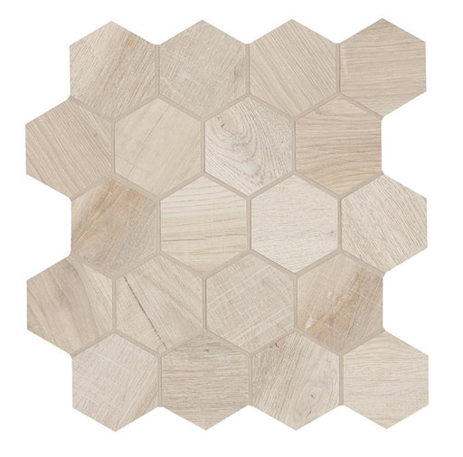 Aequa Nix 2-1/2x2-1/2 Hexagon Matte Porcelain  Mosaic