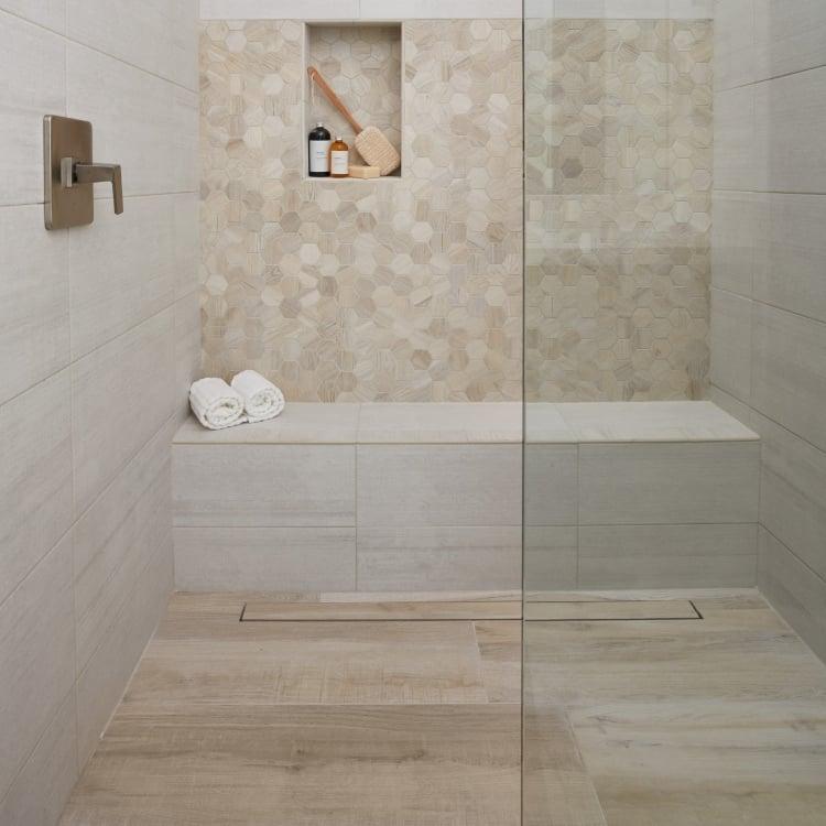 Aequa Nix Matte 12x48 Porcelain  Tile