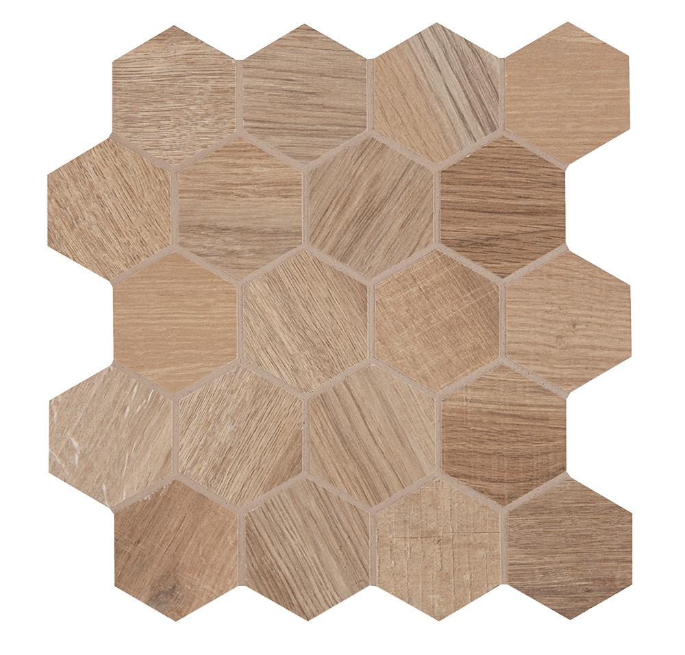 Wood Look Mosaic Tiles