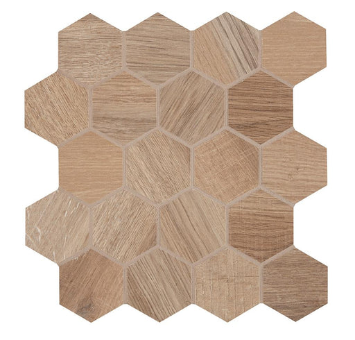 Aequa Silva 2-1/2x2-1/2 Hexagon Matte Porcelain  Mosaic