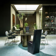 Agglomerate Palladio Doge Marble Tile 24x24 Polished   1/2 inch