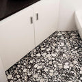 Agglomerate Palladio Moro Marble Tile in Deep Brown 24x24