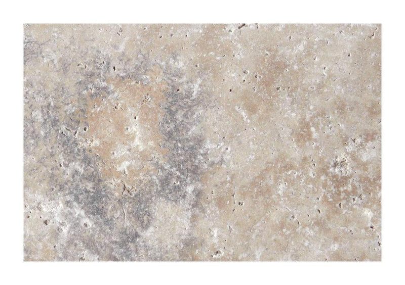 Ancient Castle Travertine Coping 16x24 Tumbled Bullnose  1.25 inch