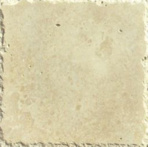 Ancient Castle Travertine Paver Pattern Brushed Chiseled