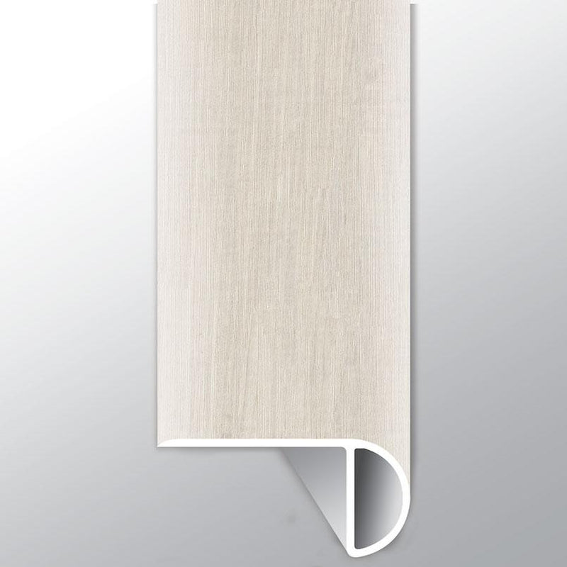 Andover Whitby White 2.23x94   Luxury Vinyl Overlap Stair Nose