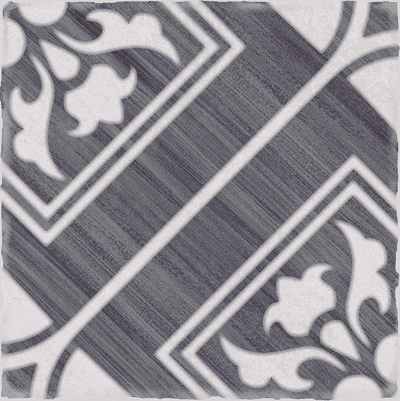 Andratx Telmo Charcoal 6x6 Ceramic  Tile