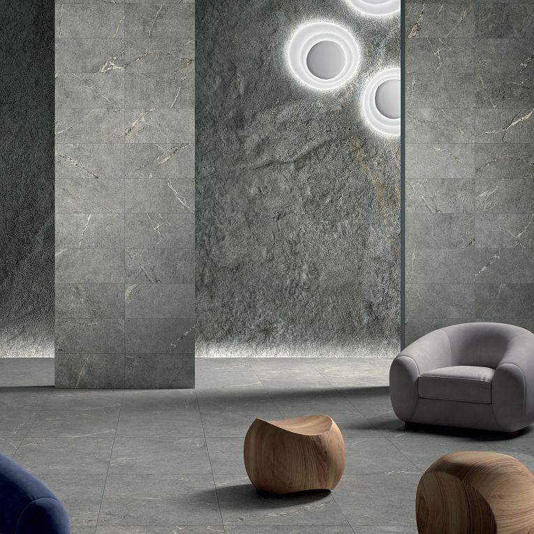 Anthology Gray Matte 12x24 Porcelain  Tile