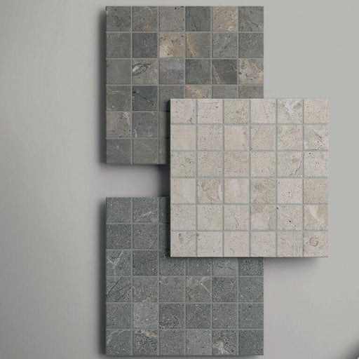 Anthology White 2x2 Square Matte Porcelain  Mosaic